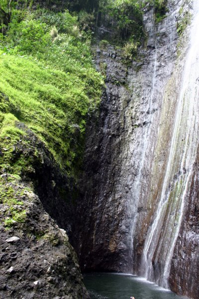 After a long, hot, and muddy hike this cool pool was just what we needed.